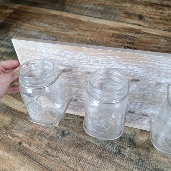 Mason Jar Farmhouse Wall Hanging - Picture 4 of 5